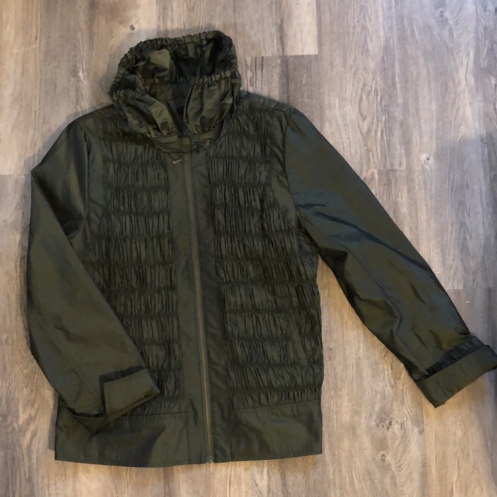 Renuar jacket Oliver green womens size 14